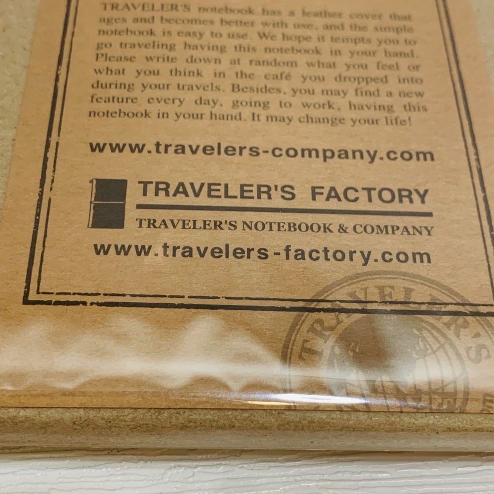 Traveler's Company Tokyo Station Notebook Regular Limited JAPAN - Picture 7 of 12
